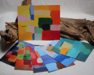 Kunstkarten - gedruckte Malereien