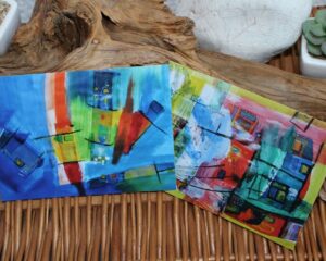 Kunstkarten - gedruckte Malereien